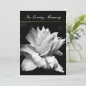 クレマティス1c葬儀メモリアル発表 招待状 (スタンド正面)