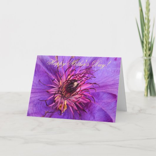 クレマティス カード (正面)