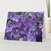 クレマティス カード (正面)