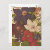クレマティス | ジョージ・ニコルソン ポストカード (正面/裏面)