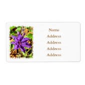 クレマティス ラベル (正面)