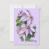 クレマティス 招待状 (正面)
