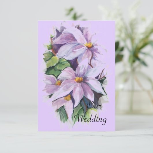 クレマティス 招待状 (スタンド正面)