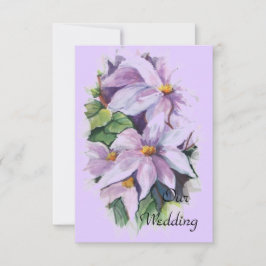 クレマティス 招待状