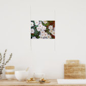 クレマティス、1887年絵画のクロード・モネ、 ポスター (キッチン)