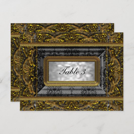 クレミエックステーブル番号カード ポストカード (正面/裏面)