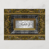 クレミエックステーブル番号カード ポストカード (裏面)