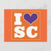 クレムソン(SC)テールゲート招待状 ポストカード (正面)