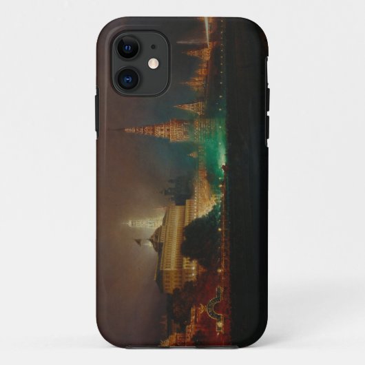 クレムリンの照明、1883年(キャンバスの油) Case-Mate iPhoneケース (裏面)