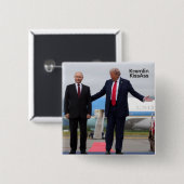 クレムリンキスパスサミットボタン 缶バッジ (正面&裏面)