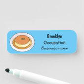 クレメキャラメル漫画イラストレーション 名札 (インサイチュ)