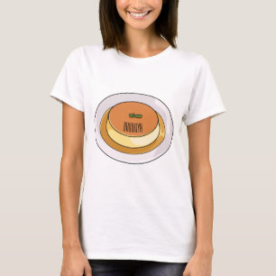 クレメキャラメル漫画イラストレーション Tシャツ