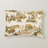 クレメトワフランスのールチノワセリースタイル素朴 アクセントクッション (裏面)