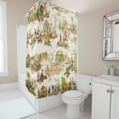 クレメトワフランスのールチノワセリースタイル素朴 シャワーカーテン (インサイチュ)