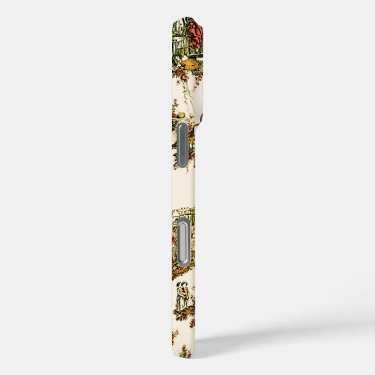 クレメトワフランスのールチノワセリースタイル素朴 Case-Mate iPhoneケース (裏面 / 右)