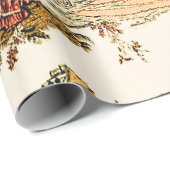 クレメフランスのトイルチノワスリー素朴デコペ ラッピングペーパー (ロールコーナー)