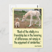 クレメロコンパニオンズフレンドシップ ポストカード (正面/裏面)