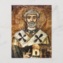 クレメンス1ビザンチンモザイク正統アイコン ポストカード