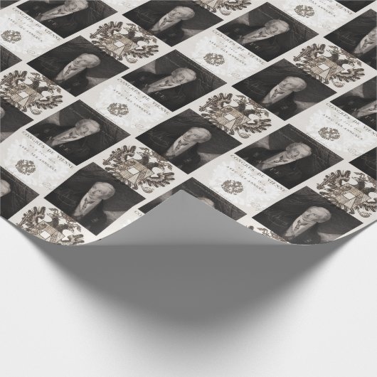 クレメンス・フォン・メトテルニッヒとウィーン議会 ラッピングペーパー (角)