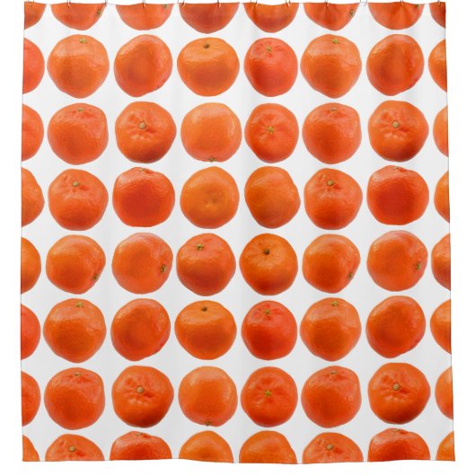 クレメンタインのコレクション シャワーカーテン (正面)