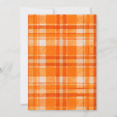 クレメンチンオレンジフルーツベビーシャワー サンキューカード (裏面)