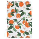 クレメンチンベビーシャワー抱き枕 – リトルかわいこちゃんCit ミディアムペーパーバッグ (裏面)