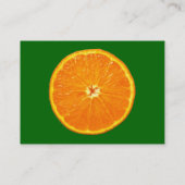 クレメンチン – グラスグリーン 名刺 (裏面)