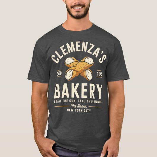 クレメンツァベーカリー写真 Tシャツ (正面)