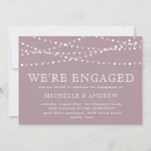 クレメ植物性パステルストリングライト婚約