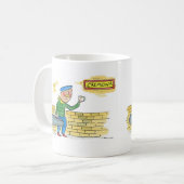 クレモナ コーヒーマグカップ (正面左)