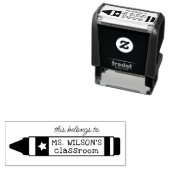 クレヨンこれは先生教室に属する セルフインキングスタンプ (インサイチュ)