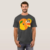 クレヨンしんちゃんおもしろいおもしろい勉強AからZ O one Tシャツ (正面フル)