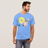 クレヨンしんちゃんおもしろいおもしろい勉強AからZ Tシャツ (正面フル)