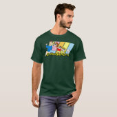 クレヨンしんちゃんキラキラ輝く行進 Tシャツ (正面フル)