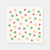 クレヨンしんちゃんパジャマインスパイアスパタカラフルーン スタンダードカクテルナプキン (正面)