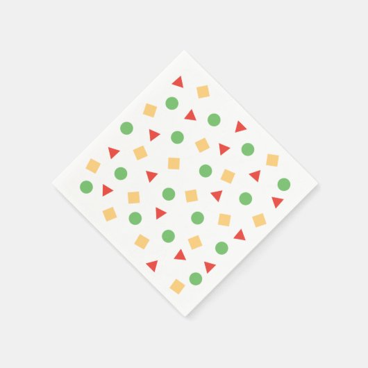 クレヨンしんちゃんパジャマインスパイアスパタカラフルーン スタンダードカクテルナプキン (角)