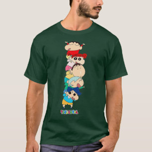 クレヨンしんちゃんピギーバック春日部防衛 Tシャツ