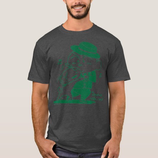 クレヨンしんちゃん正雄さんと踊ろう Tシャツ (正面)