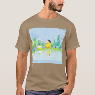 クレヨンしんちゃん雨の日の散歩 Tシャツ