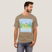 クレヨンしんちゃん雨の日の散歩 Tシャツ (正面フル)