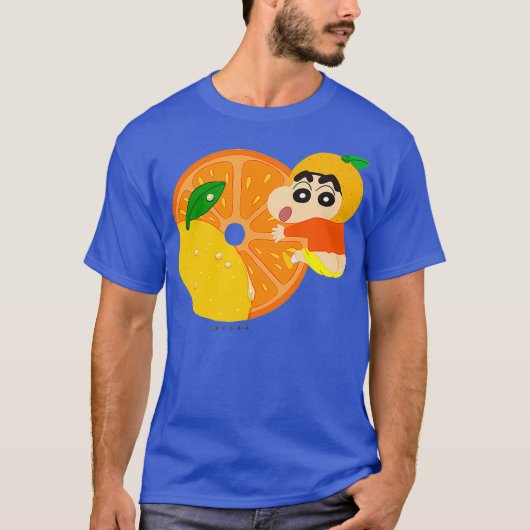 クレヨンしんちゃん FUN FUN STUDY A to Z Tシャツ (正面)