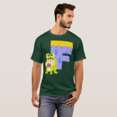 クレヨンしんちゃんUN勉強A to Z Tシャツ (正面フル)