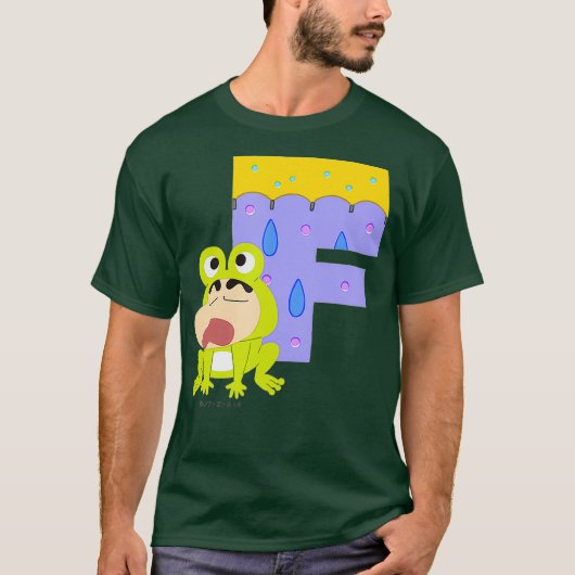 クレヨンしんちゃんUN勉強A to Z Tシャツ (正面)