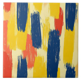 クレヨンと蝶の花とストローク絵を描の数 タイル