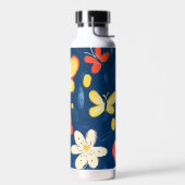 クレヨンと蝶の花 ウォーターボトル (左面)