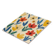 クレヨンと蝶の花 タイル (側面)