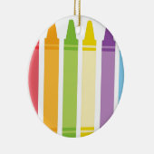 クレヨンのために決して余りに古い セラミックオーナメント (右)