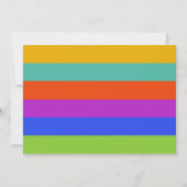 クレヨンのアーティストがターニング2 – 任意の子供の誕生日 招待状 (裏面)