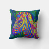 クレヨンのシマウマ クッション (裏面)