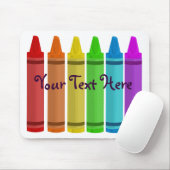 クレヨンのマウスパッド マウスパッド (マウス)